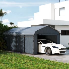12' x 20' Carport/Boat Shed (Option: Dark Gray-1670x480x190 mm)